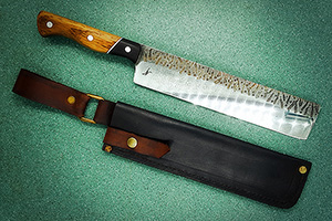 JN Coltello Nakiri da Cucina-Chef fatto a mano CCJ33c
